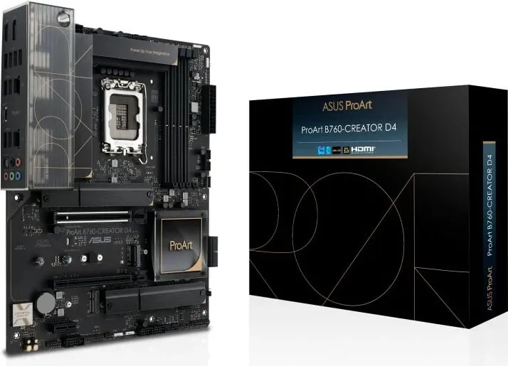 Pllakë amë ASUS ProArt B760-CREATOR D4 (DDR4) - Intel B760 - 6