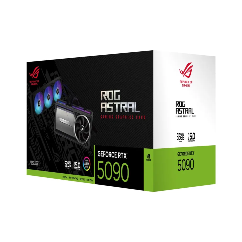 Kartelë grafike ASUS ROG Astral NVIDIA GeForce RTX 5090, 32 GB - 2