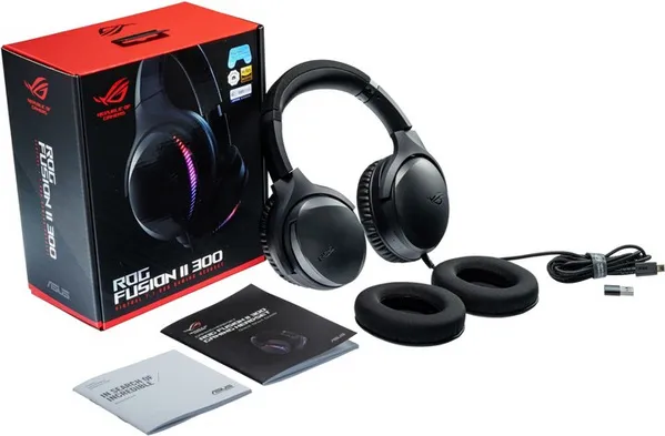 Kufje ASUS ROG Fusion II 300, të zeza - 7