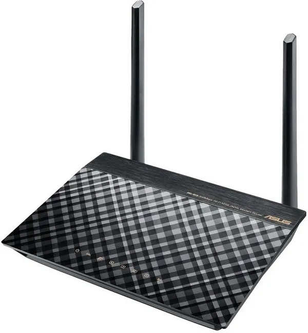 Ruter BK ASUS DSL-N16, ADSL - 4x10/100, manag - 1