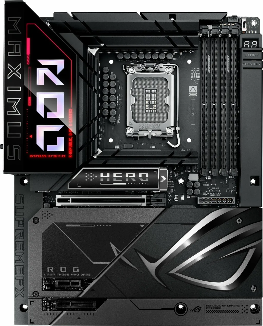 Pllakë amë ASUS ROG MAXIMUS Z890 HERO BTF - 1