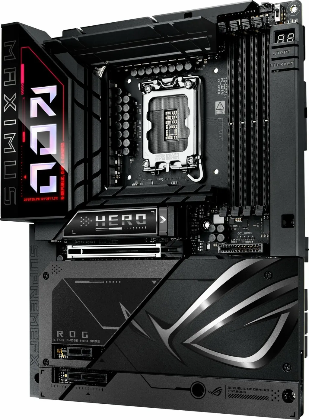 Pllakë amë ASUS ROG MAXIMUS Z890 HERO BTF - 11