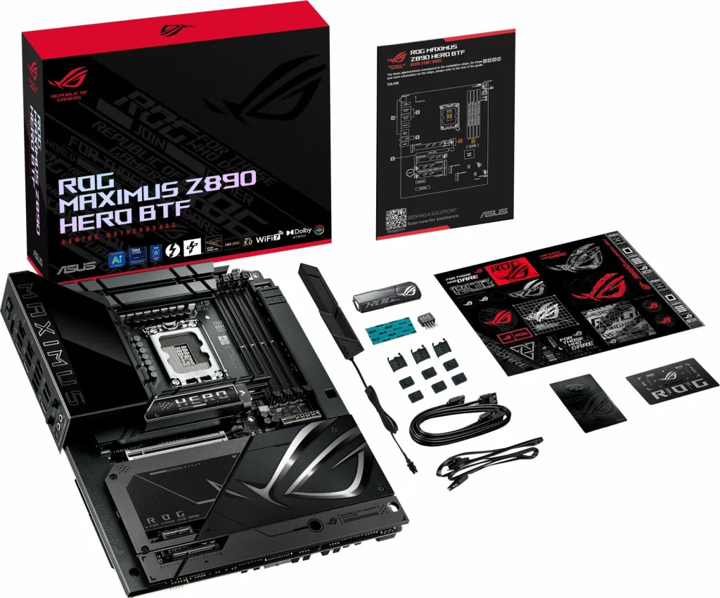 Pllakë amë ASUS ROG MAXIMUS Z890 HERO BTF - 8