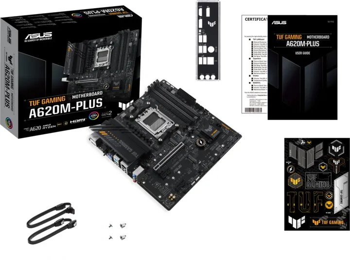 Pllakë amë ASUS TUF GAMING A620M-PLUS - AMD A620 - 6
