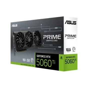 Kartelë grafike ASUS Prime -RTX5060TI-16G NVIDIA GeForce RTX 5060 Ti, 16 GB GDDR7