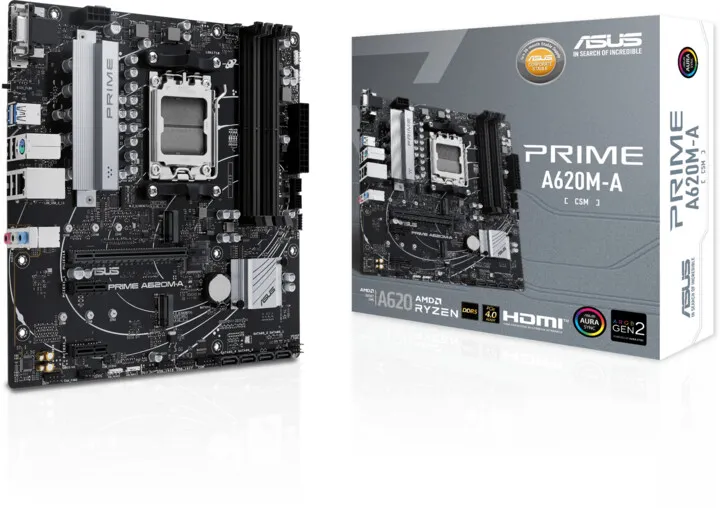 Pllakë amë ASUS PRIME A620M-A-CSM - AMD A620 - 5
