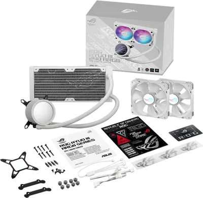 Ftohës ASUS ROG RYUO III 240 ARGB WHITE EDITION - 2