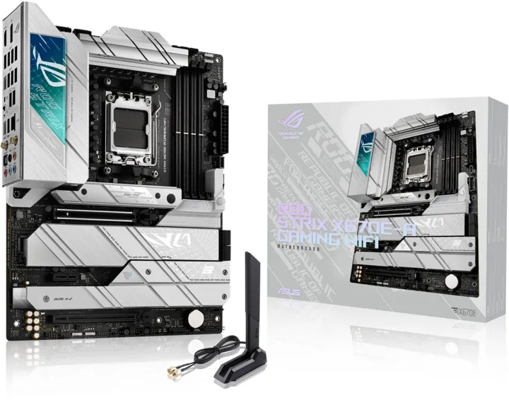 Pllakë amë ASUS ROG STRIX X670E-A GAMING WIFI - AMD X670 - 11
