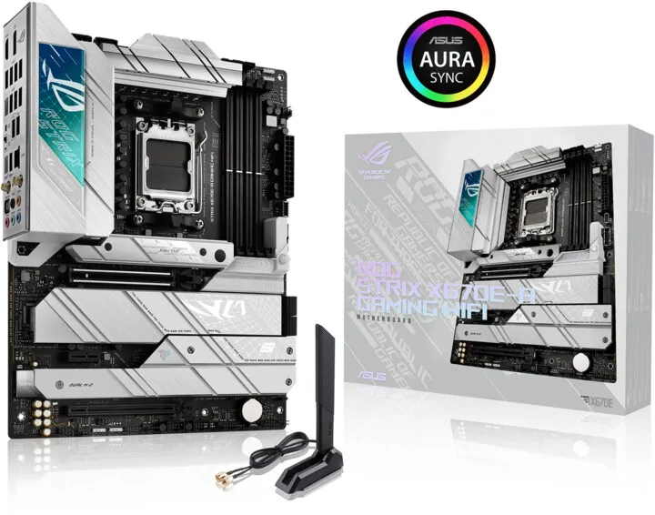 Pllakë amë ASUS ROG STRIX X670E-A GAMING WIFI - AMD X670 - 12