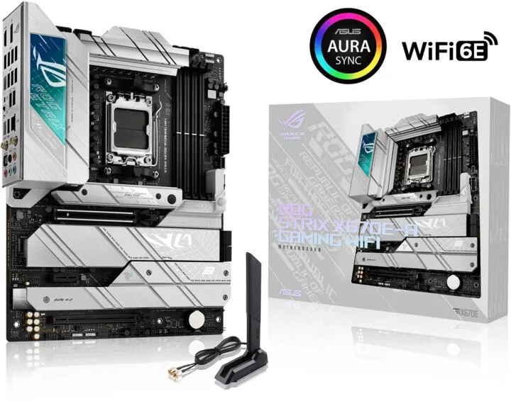 Pllakë amë ASUS ROG STRIX X670E-A GAMING WIFI - AMD X670 - 10