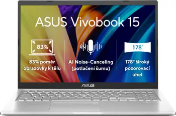 Laptop ASUS VivoBook 15 (X1500, 11th gen Intel), 15.6 ", Intel Core i5, 16GB RAM, 512GB SSD, Intel Iris Xe Graphics, i argjendtë