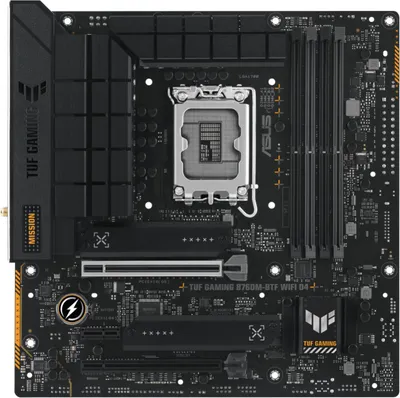 Pllakë amë ASUS TUF GAMING B760M-BTF WIFI D4 - Intel B760 - 1