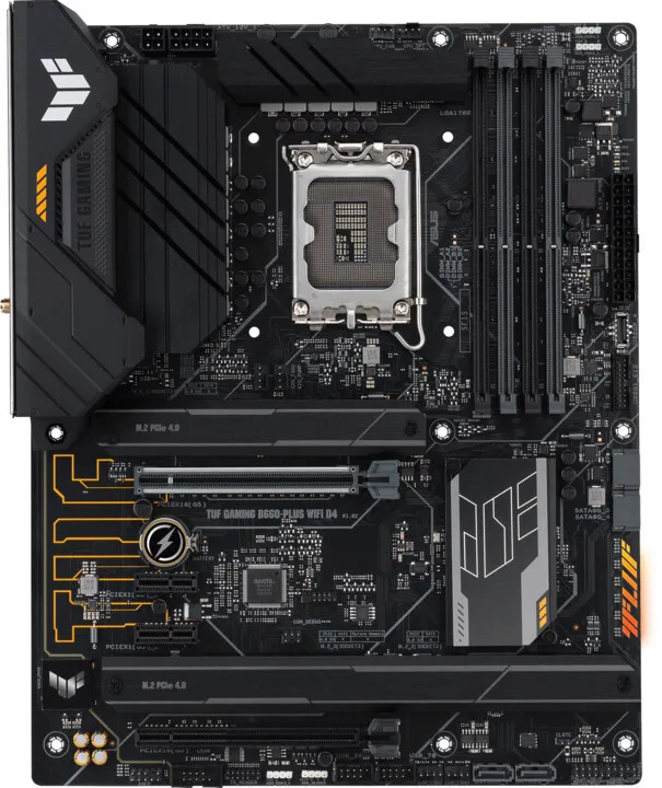 Pllakë amë ASUS TUF GAMING B660-PLUS WIFI D4 (DDR4) - Intel B660 - 1