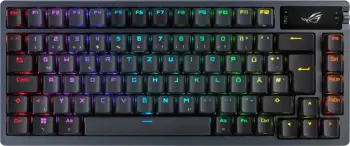 Tastierë ASUS ROG Azoth, Wireless, 75%, RGB, e zezë