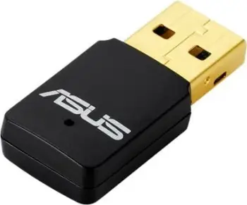 Përshtatës rrjeti ASUS USB-N13 C1, USB 2.0, 802.11b/g/n, i zi