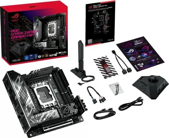 Pllakë amë ASUS ROG STRIX Z890-I GAMING WIFI DDR5 PCIe 5.0 mITX - 3