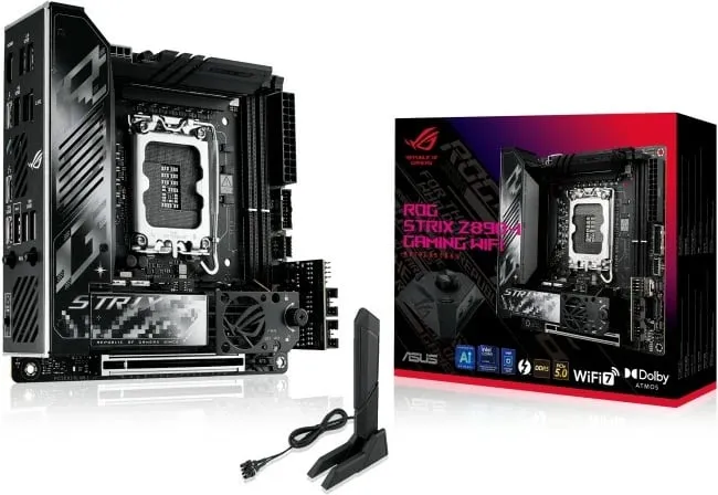 Pllakë amë ASUS ROG STRIX Z890-I GAMING WIFI DDR5 PCIe 5.0 mITX - 4