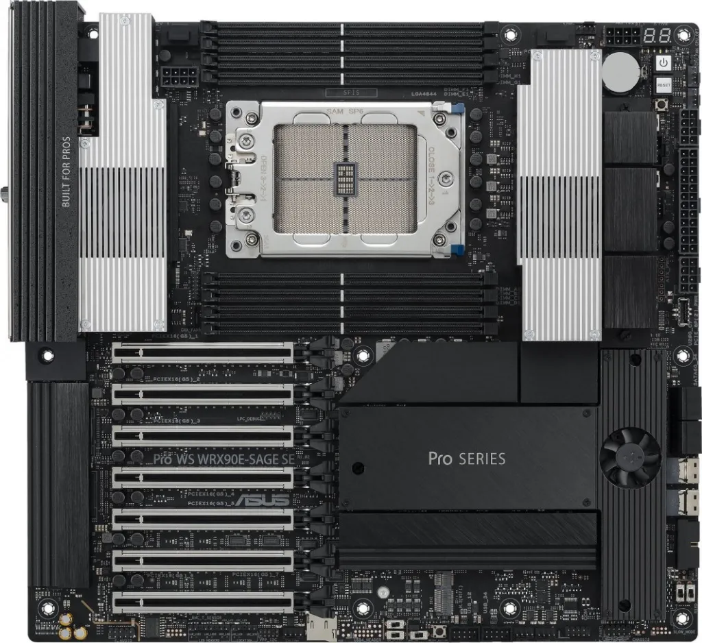 Pllakë amë Asus PRO WS WRX90E-SAGE SE, AMD WRX90, Socket sTR5 - 2
