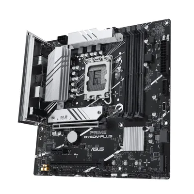 Pllakë amë Asus PRIME B760M-PLUS, Intel B760, Socket 1700, 4 slota, Micro ATX - 3