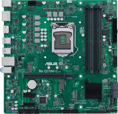 Pllakë amë ASUS PRO Q570M-C - 1