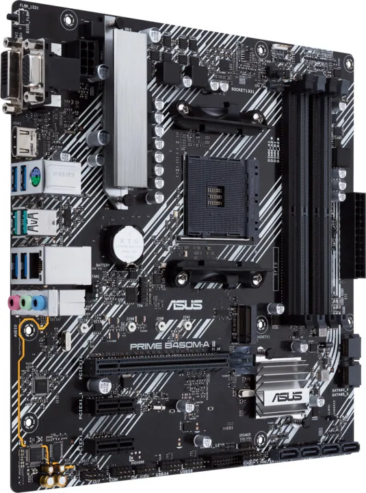Pllakë amë ASUS PRIME B450M-A II - 2