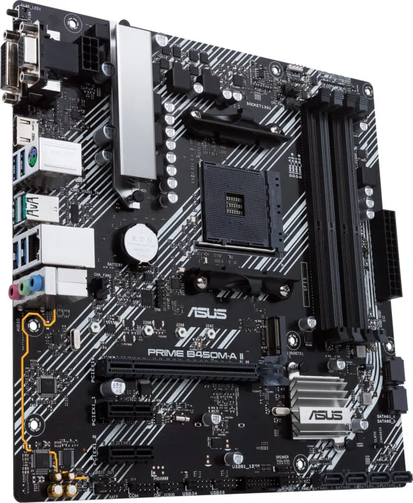 Pllakë amë ASUS PRIME B450M-A II - 4