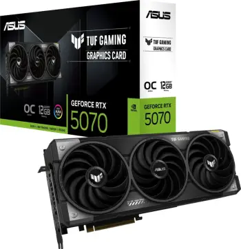 Kartelë grafike Asus TUF GeForce RTX 5070 OC 12GB GDDR7
