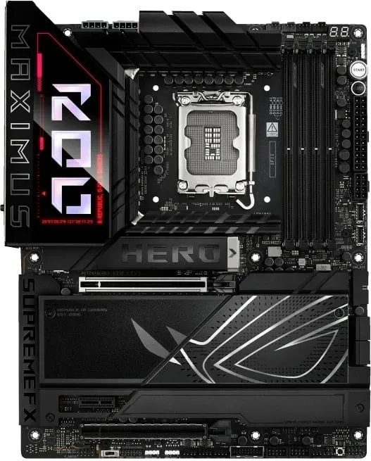 Pllakë amë ASUS ROG Maximus Z890 HERO, LGA 1851, ATX, DDR5, e zezë - 2