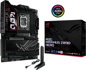 Pllakë amë ASUS ROG Maximus Z890 HERO, LGA 1851, ATX, DDR5, e zezë