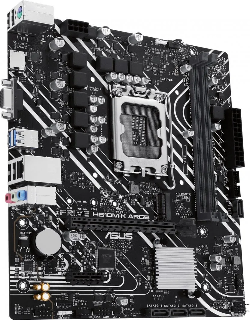 Pllakë amë ASUS PRIME H610M-K - 3
