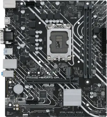 Pllakë amë ASUS PRIME H610M-D D4, LGA 1700, mATX