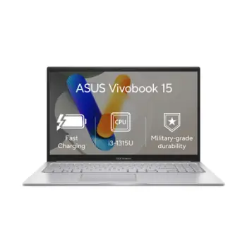 Laptop ASUS Vivobook 15 X1504VA, 15,6", FHD, Intel i3-1315U, 8GB RAM, 512GB SSD, Intel UHD Graphics, i argjendtë