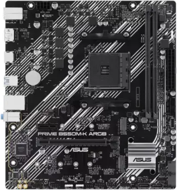 Pllakë amë ASUS PRIME B550M-K ARGB