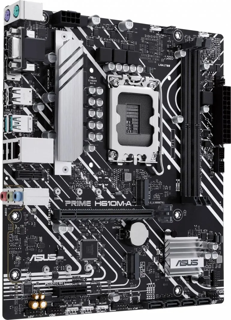 Pllakë amë ASUS PRIME H610M-A-CSM - 3
