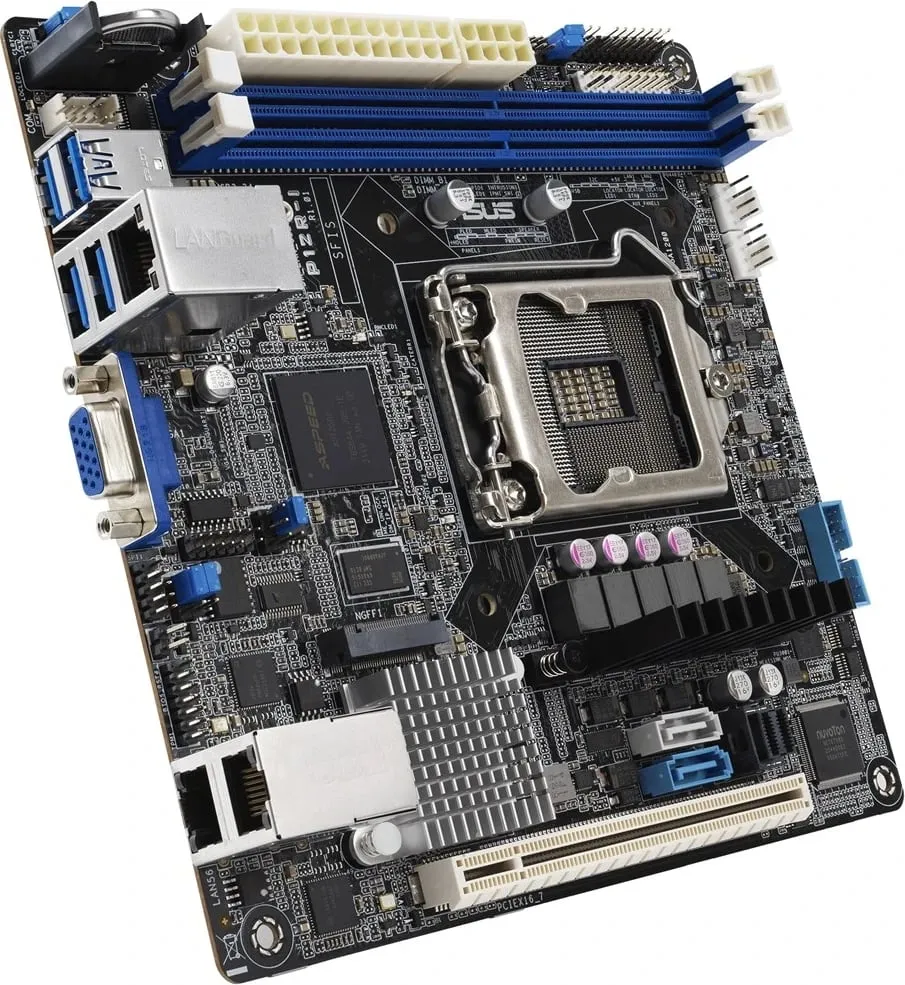 Pllakë amë Asus P12R-I, Mini-ITX, Intel Xeon E - 1