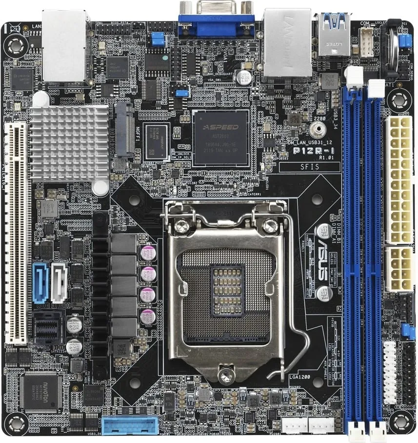 Pllakë amë Asus P12R-I, Mini-ITX, Intel Xeon E - 2