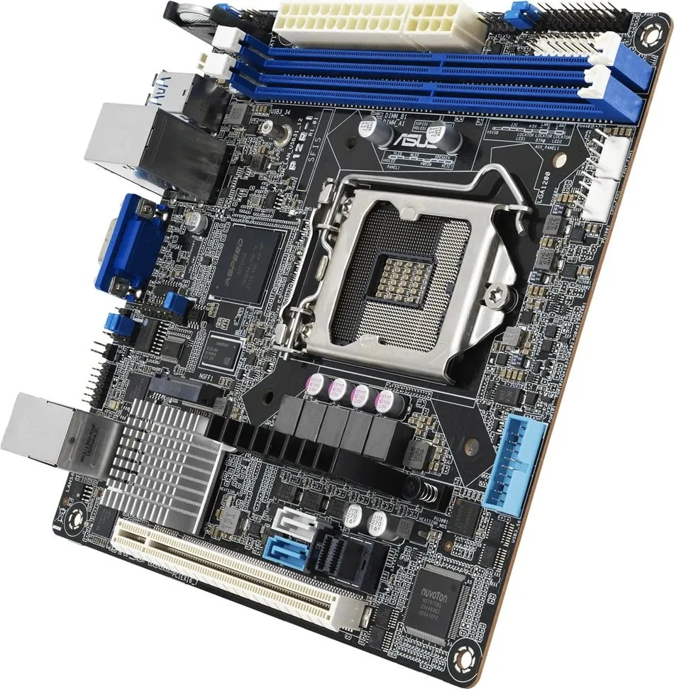Pllakë amë Asus P12R-I, Mini-ITX, Intel Xeon E - 4