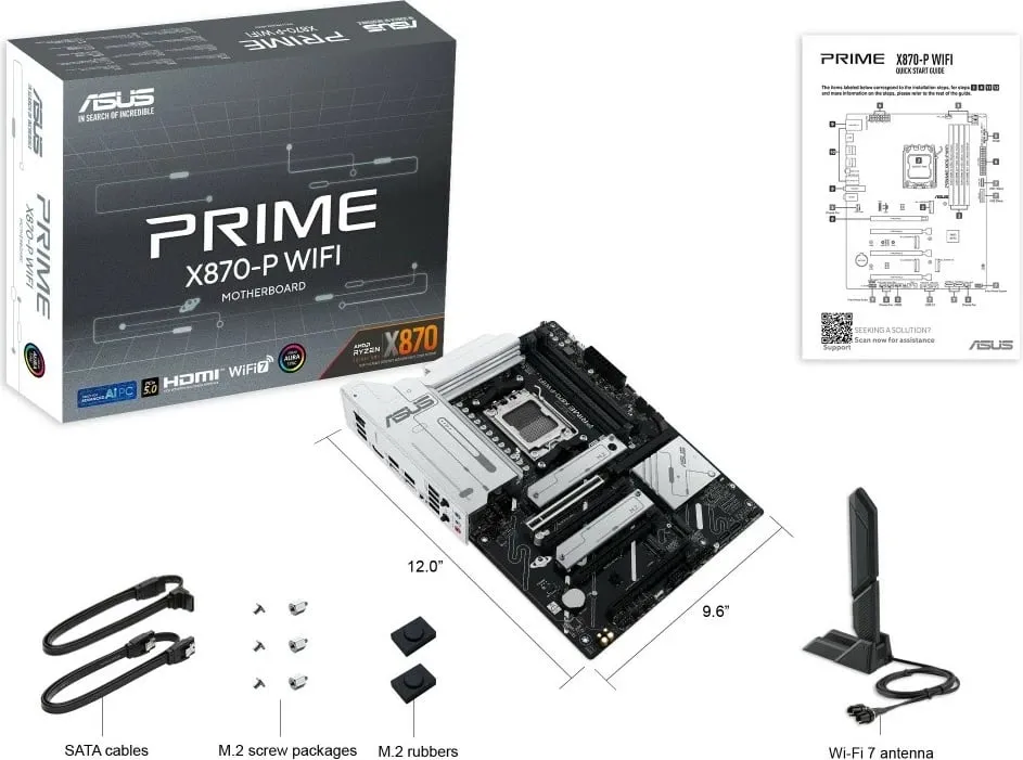 Pllakë amë ASUS PRIME X870-P WIFI - 4