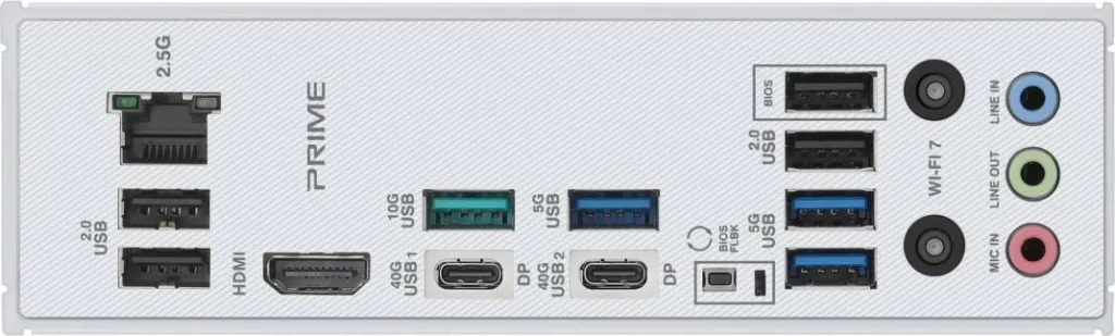 Pllakë amë ASUS PRIME X870-P WIFI - 10