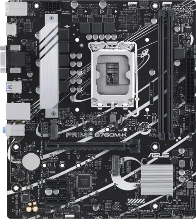 Pllakë amë ASUS PRIME B760M-K, LGA 1700, mATX - 1