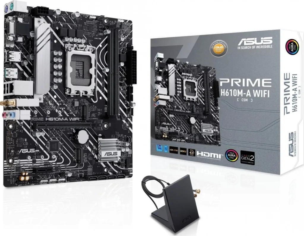 Pllakë Amë Asus PRIME H610M-A WIFI - 1
