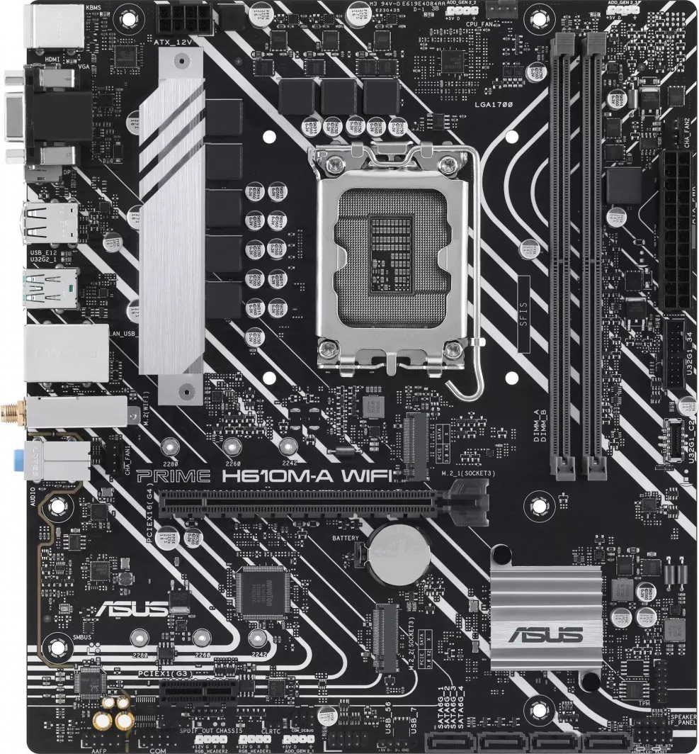 Pllakë Amë Asus PRIME H610M-A WIFI - 2