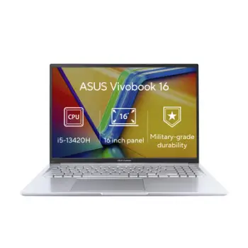 Laptop ASUS Vivobook 16 (X1605VA-MB1269W), 16", FHD+, Intel Core i5 13420H, 16GB RAM, 1TB SSD, i argjend
