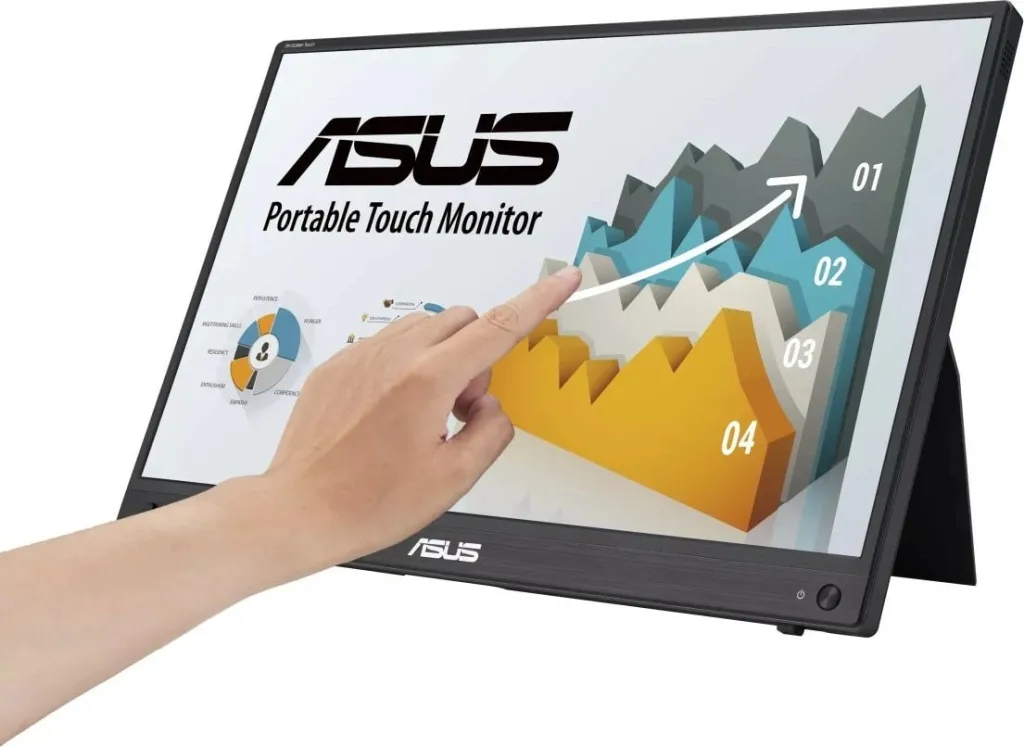 Monitor ASUS ZenScreen MB16AMTR, 15.6", Full HD, i zi - 2