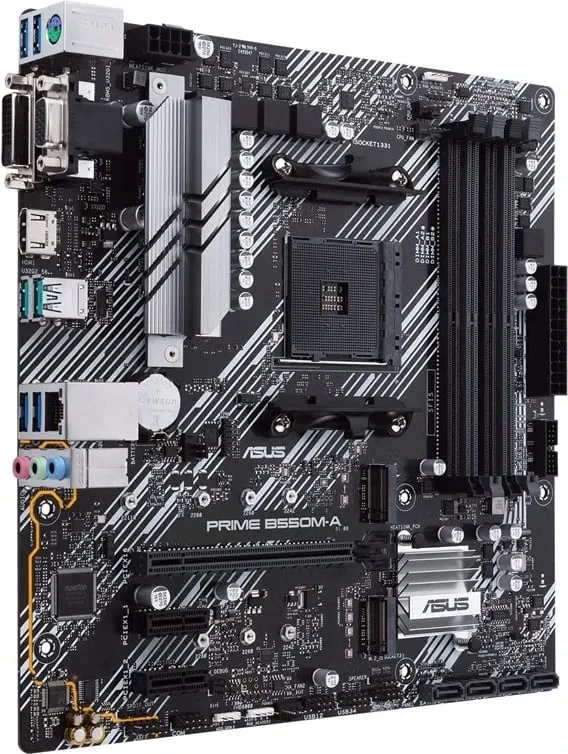 Pllakë amë ASUS PRIME B550M-A, AM4, mATX - 2
