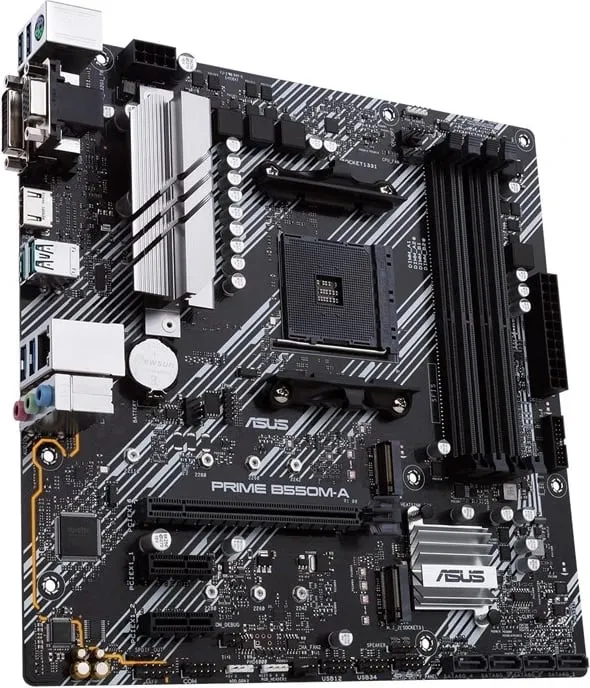 Pllakë amë ASUS PRIME B550M-A, AM4, mATX - 4