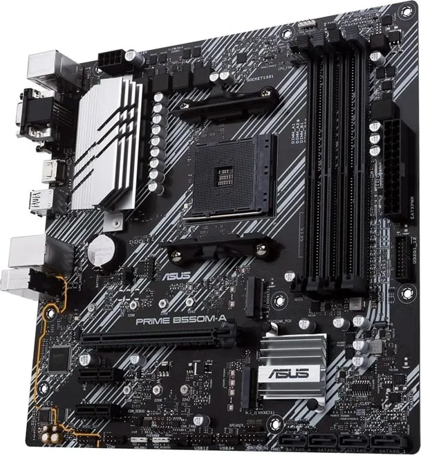 Pllakë amë ASUS PRIME B550M-A, AM4, mATX - 5