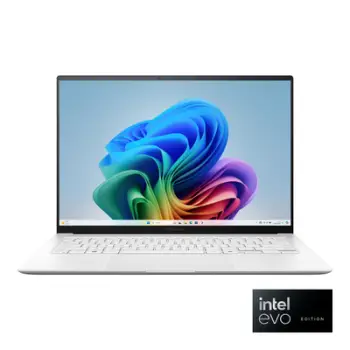 Laptop ASUS Zenbook S 14 OLED UX5406SA-OLED227X, 14", Intel Core Ultra 7 155H, 32GB RAM, 1TB SSD, i bardhë