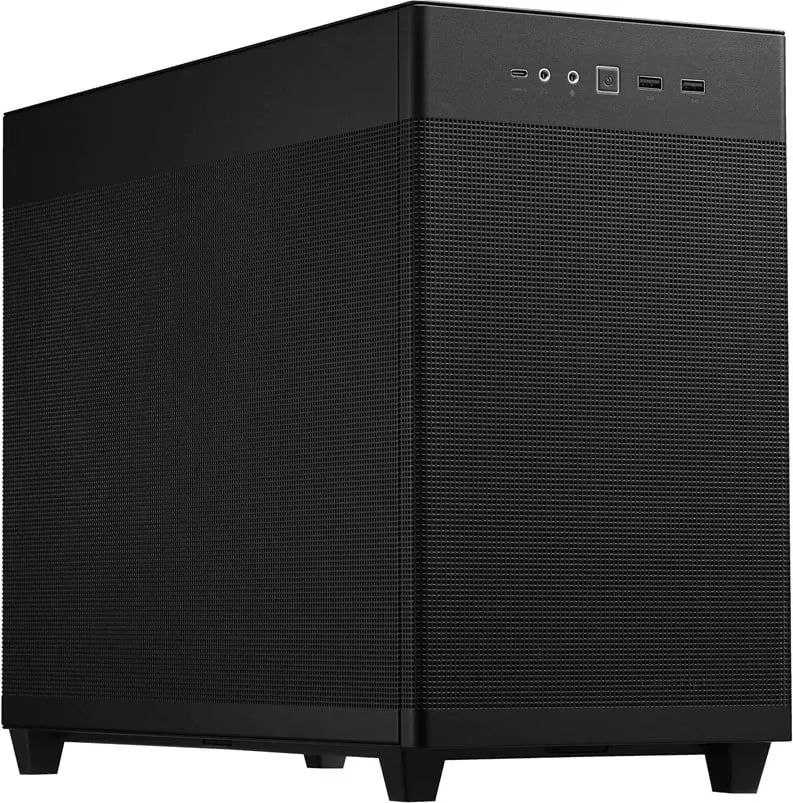 Kasë ASUS PRIME AP201, Micro ATX, e zezë - 13