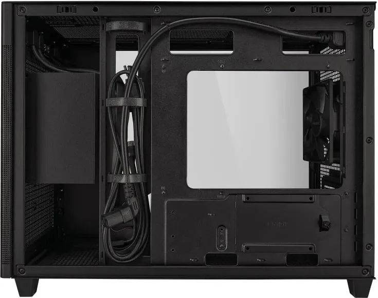 Kasë ASUS PRIME AP201, Micro ATX, e zezë - 16